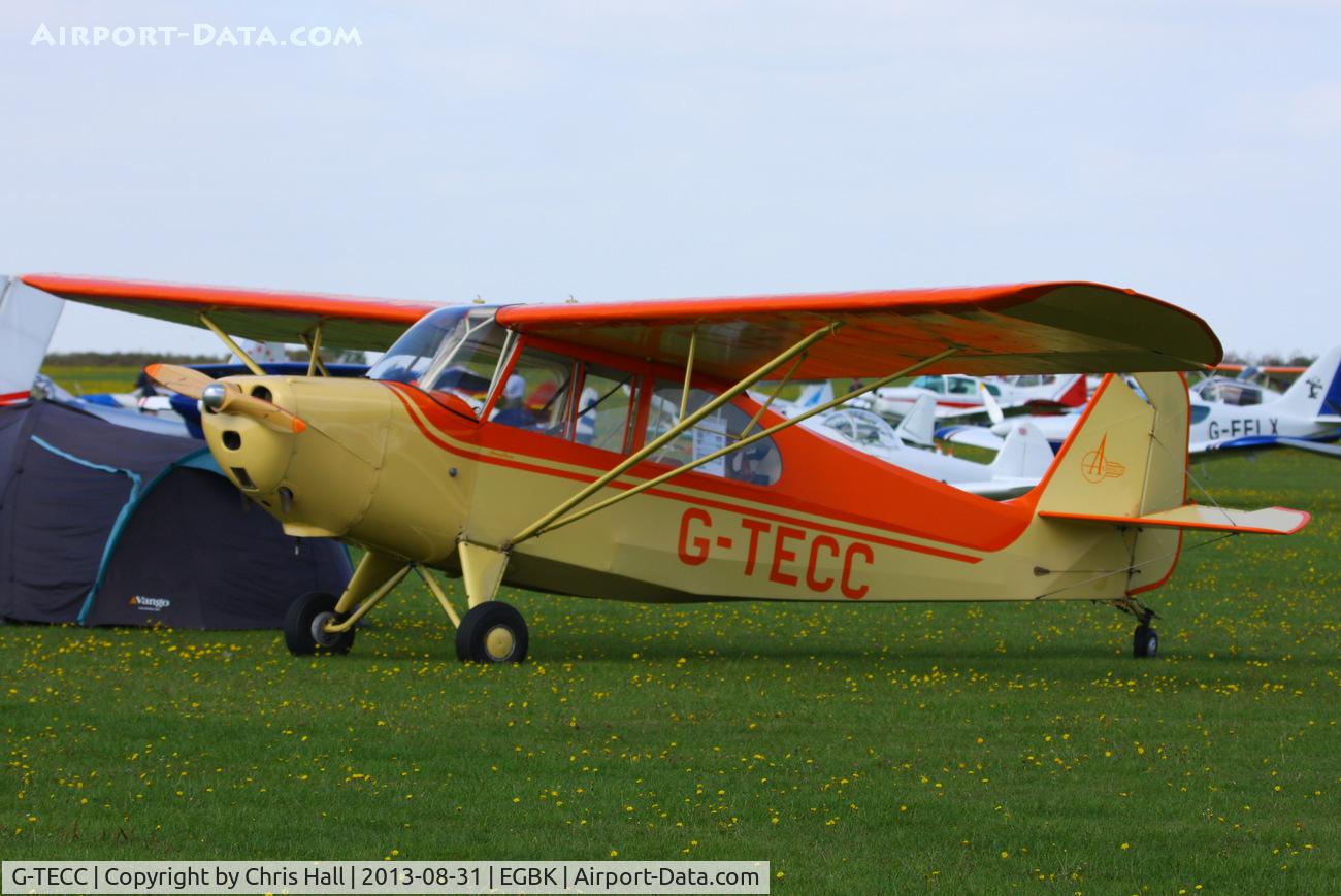 G-TECC, 1946 Aeronca 7AC Champion C/N 7AC-5269, at the LAA Rally 2013, Sywell