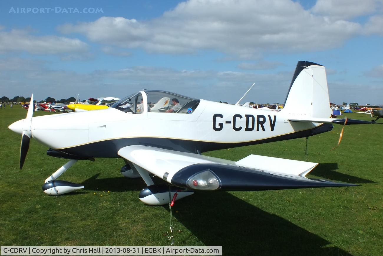 G-CDRV, 2005 Vans RV-9A C/N PFA 320-14186, at the LAA Rally 2013, Sywell