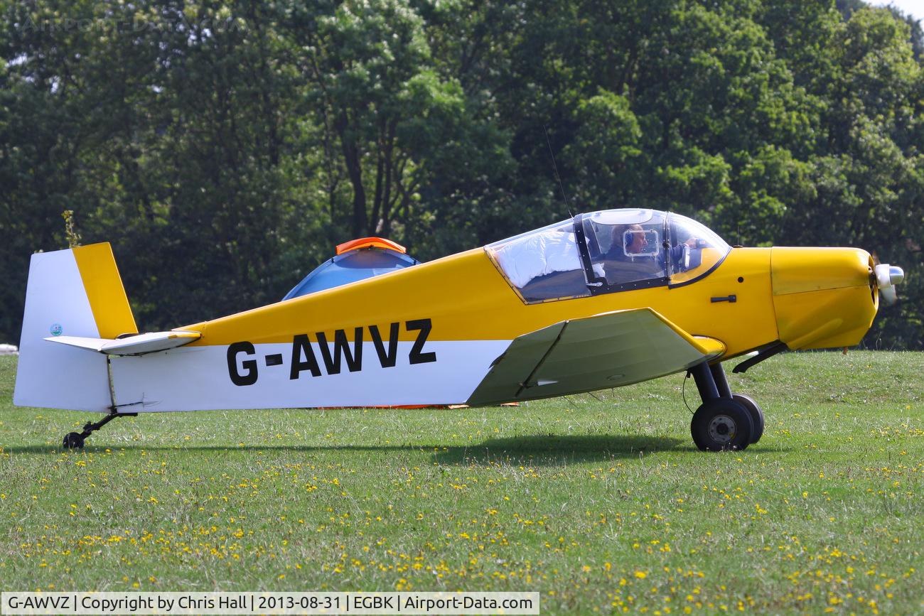 G-AWVZ, 1963 Jodel D-112 Club C/N 898, at the LAA Rally 2013, Sywell