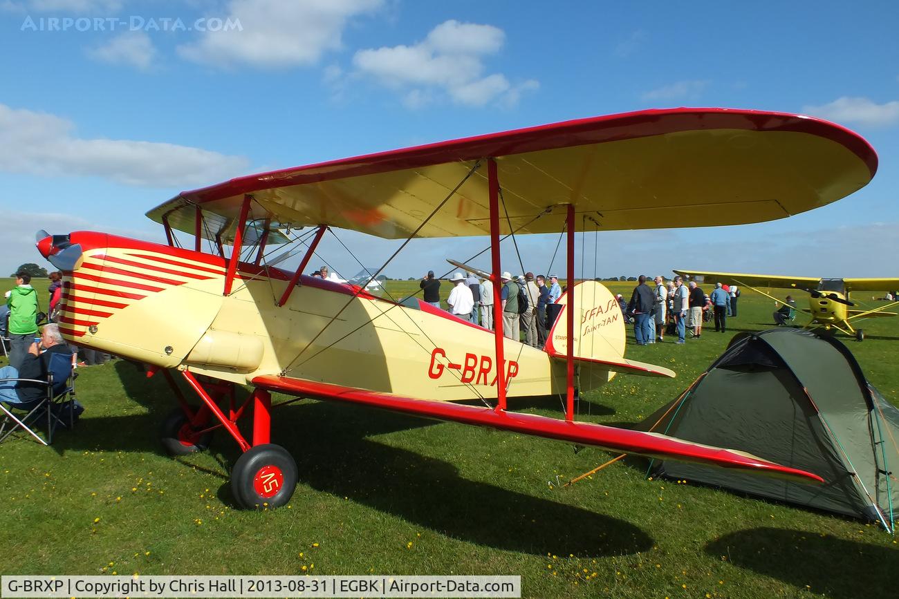 G-BRXP, 1948 Stampe-Vertongen SV-4C C/N 678, at the LAA Rally 2013, Sywell