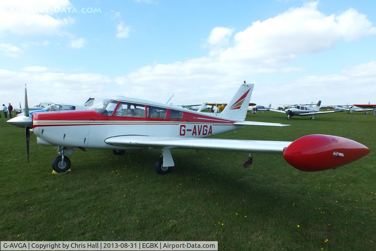 G-AVGA, 1966 Piper PA-24-260 Comanche B C/N 24-4489, at the LAA Rally 2013, Sywell