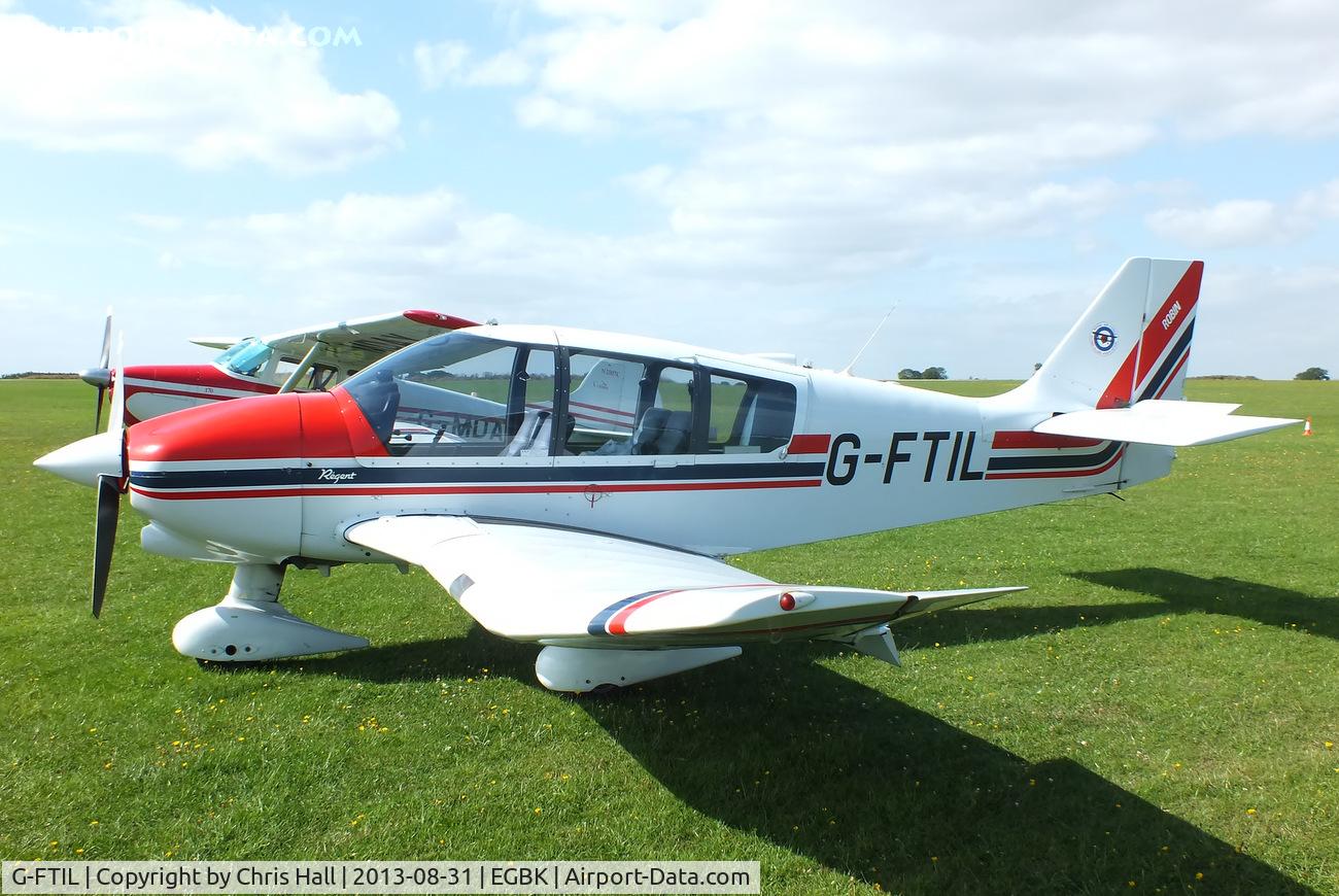 G-FTIL, 1988 Robin DR-400-180 Regent Regent C/N 1825, at the LAA Rally 2013, Sywell