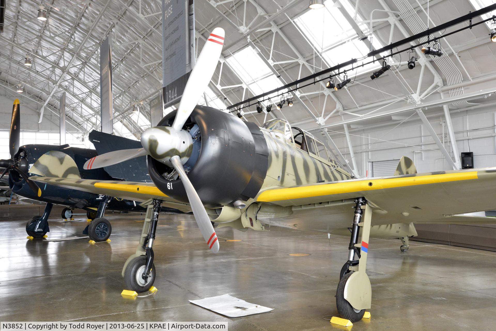 N3852, Mitsubishi A6M3 Reisen (Zero) C/N 3852, Part of the Flying Heritage Collection