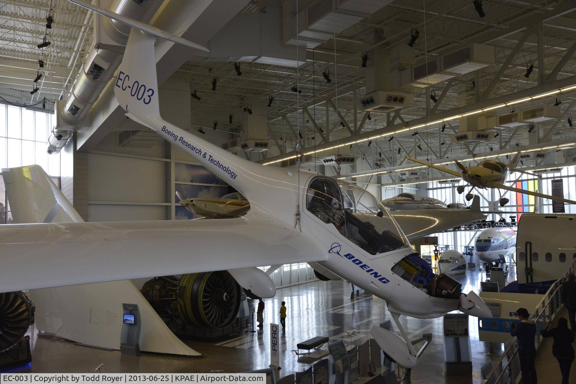EC-003, Diamond HK-36 Super Dimona C/N 36735, At the Future of Flight Museum