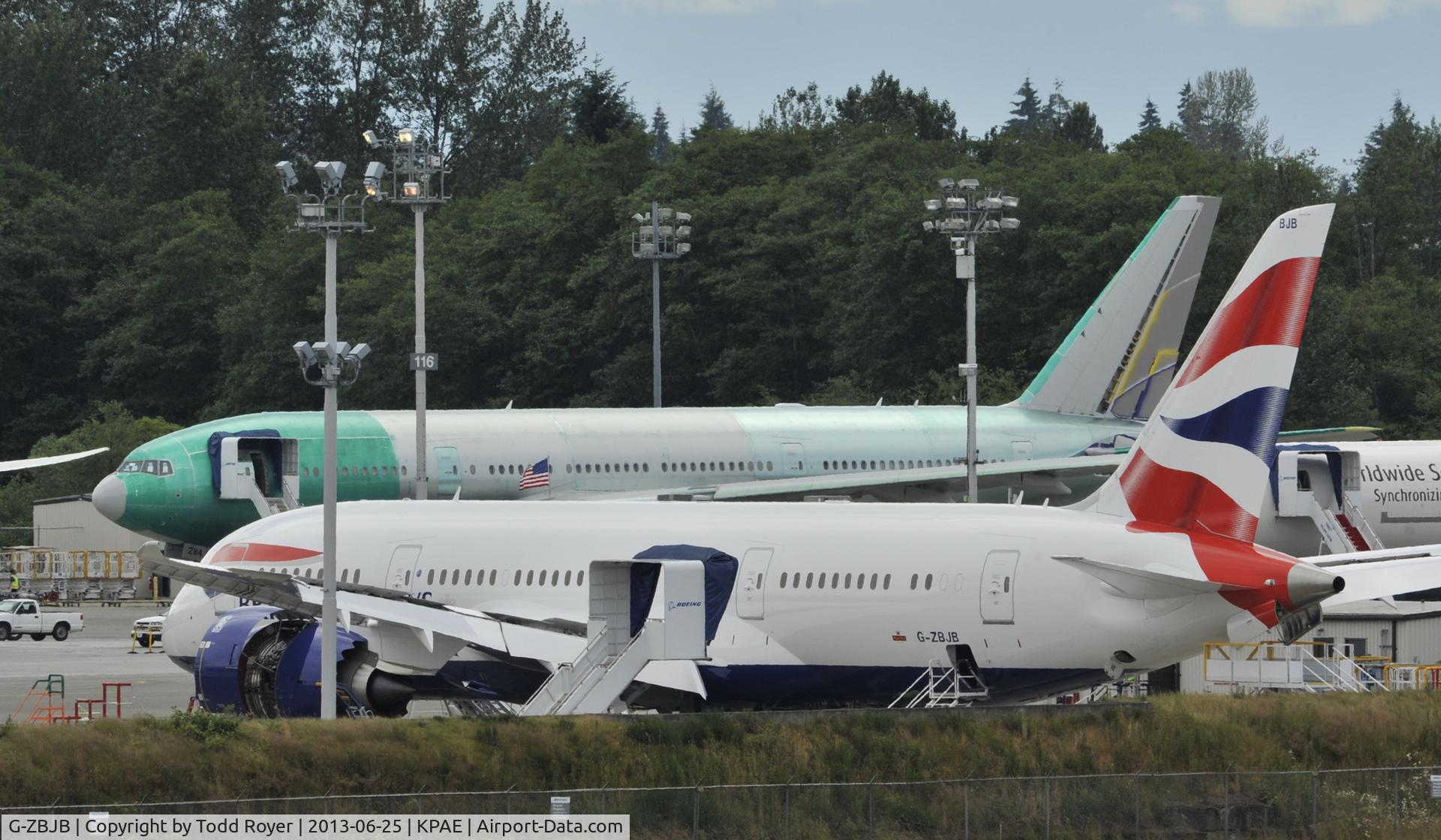 G-ZBJB, 2013 Boeing 787-8 Dreamliner C/N 38610, Undergoing final preparation before entering service