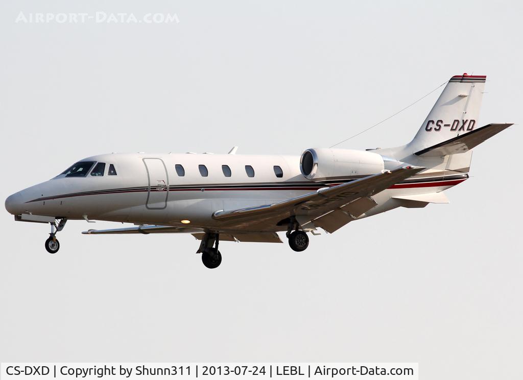 CS-DXD, 2005 Cessna 560XL Citation Excel C/N 560-5568, Landing rwy 25R