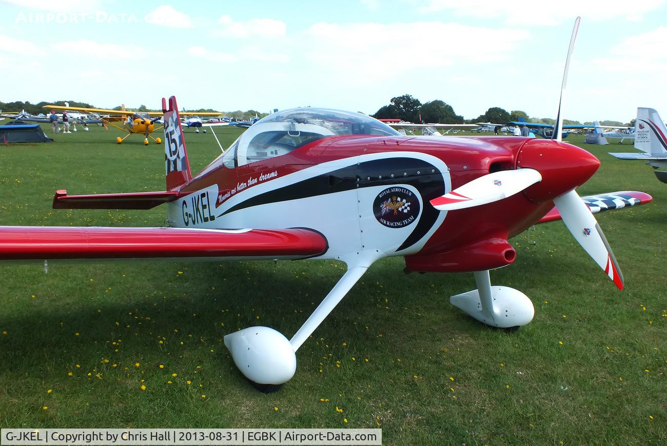 G-JKEL, 2010 Vans RV-7 C/N PFA 323-14170, at the LAA Rally 2013, Sywell
