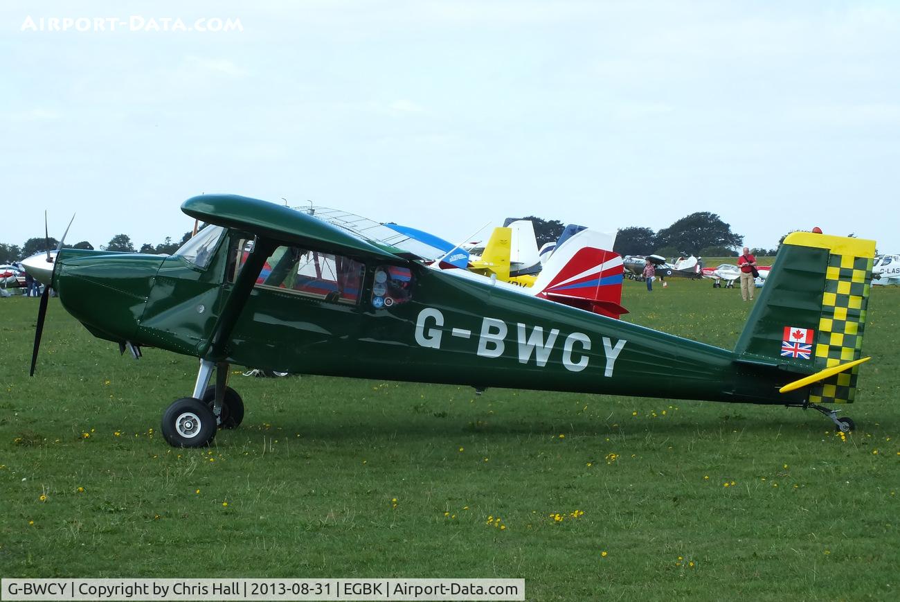 G-BWCY, 1996 Murphy Rebel C/N PFA 232-12135, at the LAA Rally 2013, Sywell