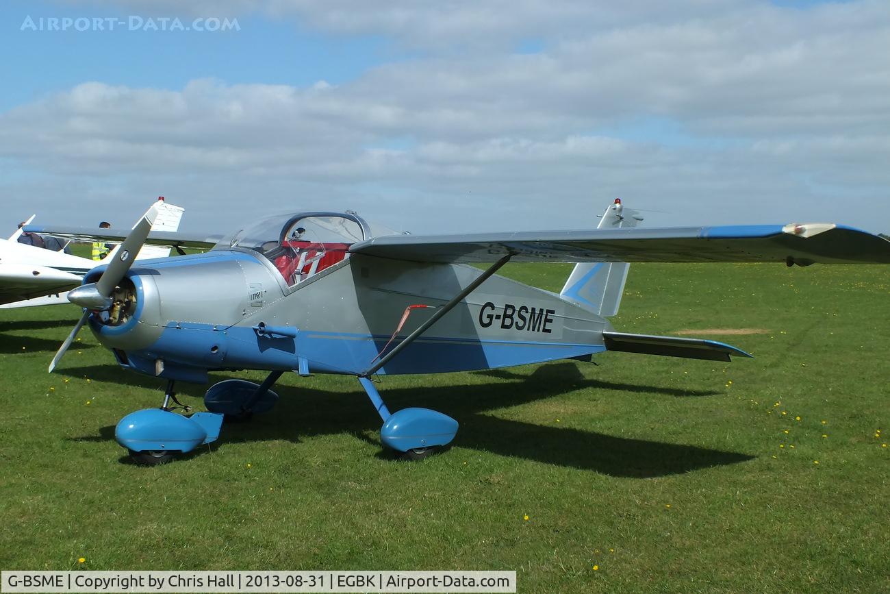 G-BSME, 1966 Bolkow Bo-208C Junior C/N 596, at the LAA Rally 2013, Sywell