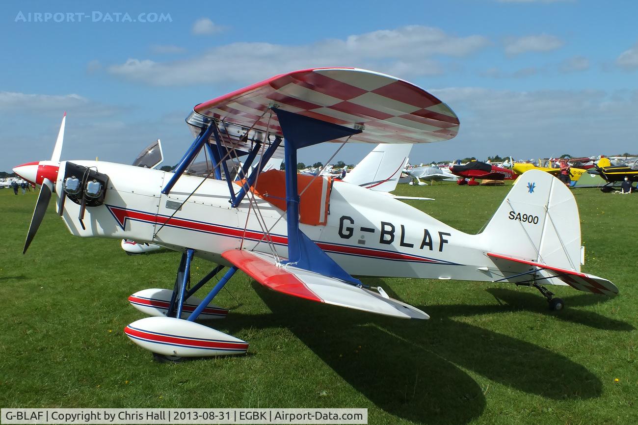G-BLAF, 1987 Stolp SA-900 V-Star C/N PFA 106-10651, at the LAA Rally 2013, Sywell