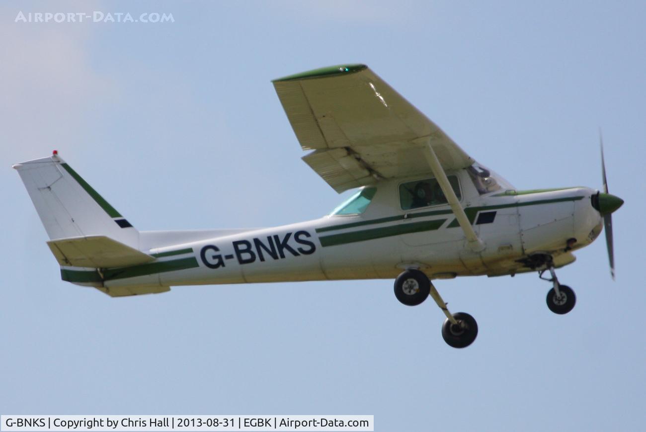 G-BNKS, 1979 Cessna 152 C/N 152-83186, at the LAA Rally 2013, Sywell