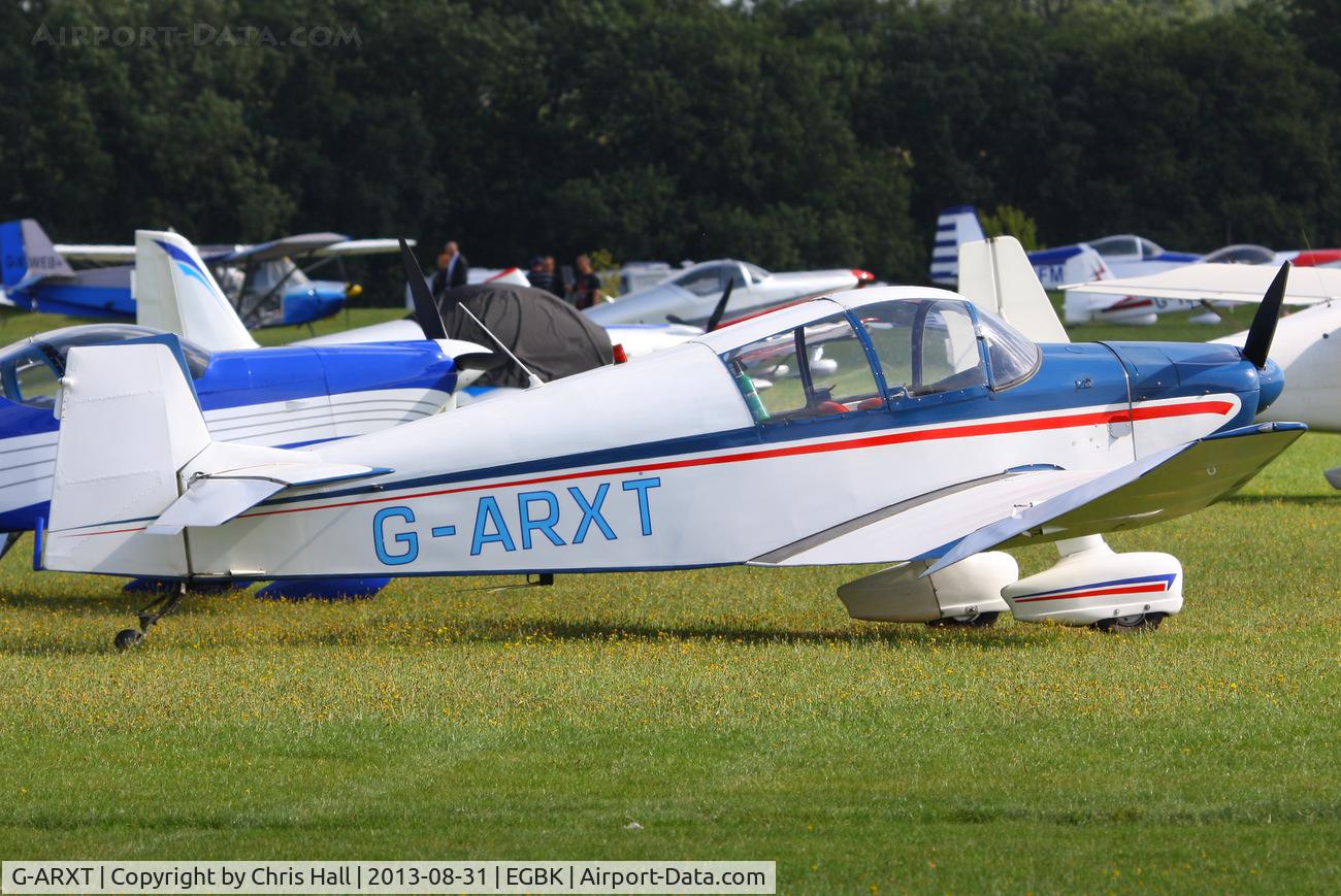 G-ARXT, 1962 SAN Jodel DR-1050 Ambassadeur C/N 355, at the LAA Rally 2013, Sywell
