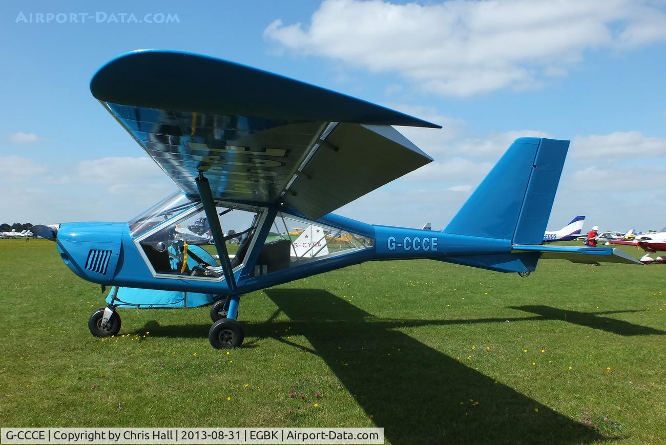 G-CCCE, 2003 Aeroprakt A-22 Foxbat C/N PFA 317-14002, at the LAA Rally 2013, Sywell