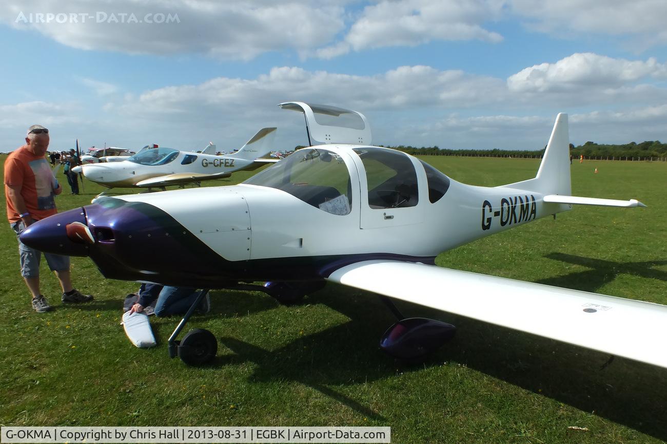 G-OKMA, 2002 Tri-R Kis TR-1 C/N PFA 239-12808, at the LAA Rally 2013, Sywell