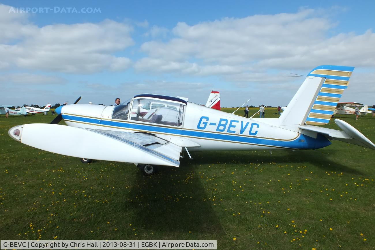 G-BEVC, 1977 Socata Rallye 150ST C/N 2861, at the LAA Rally 2013, Sywell