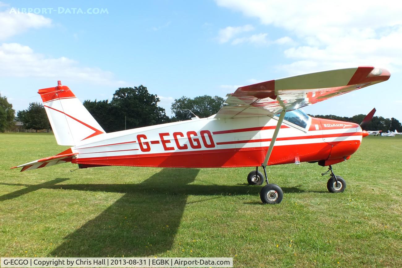 G-ECGO, 1966 Bolkow Bo-208C Junior C/N 599, at the LAA Rally 2013, Sywell
