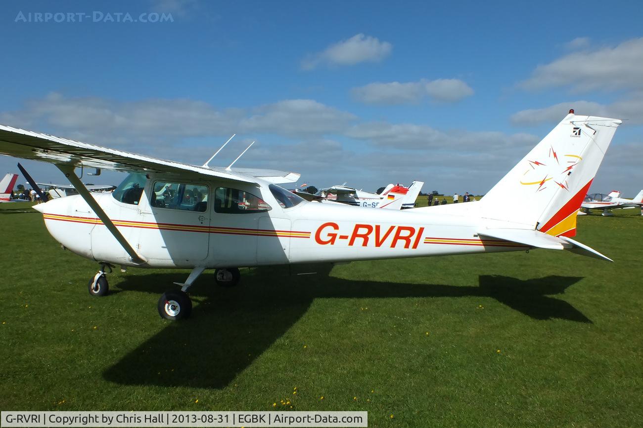 G-RVRI, 1967 Cessna 172H C/N 17255822, at the LAA Rally 2013, Sywell