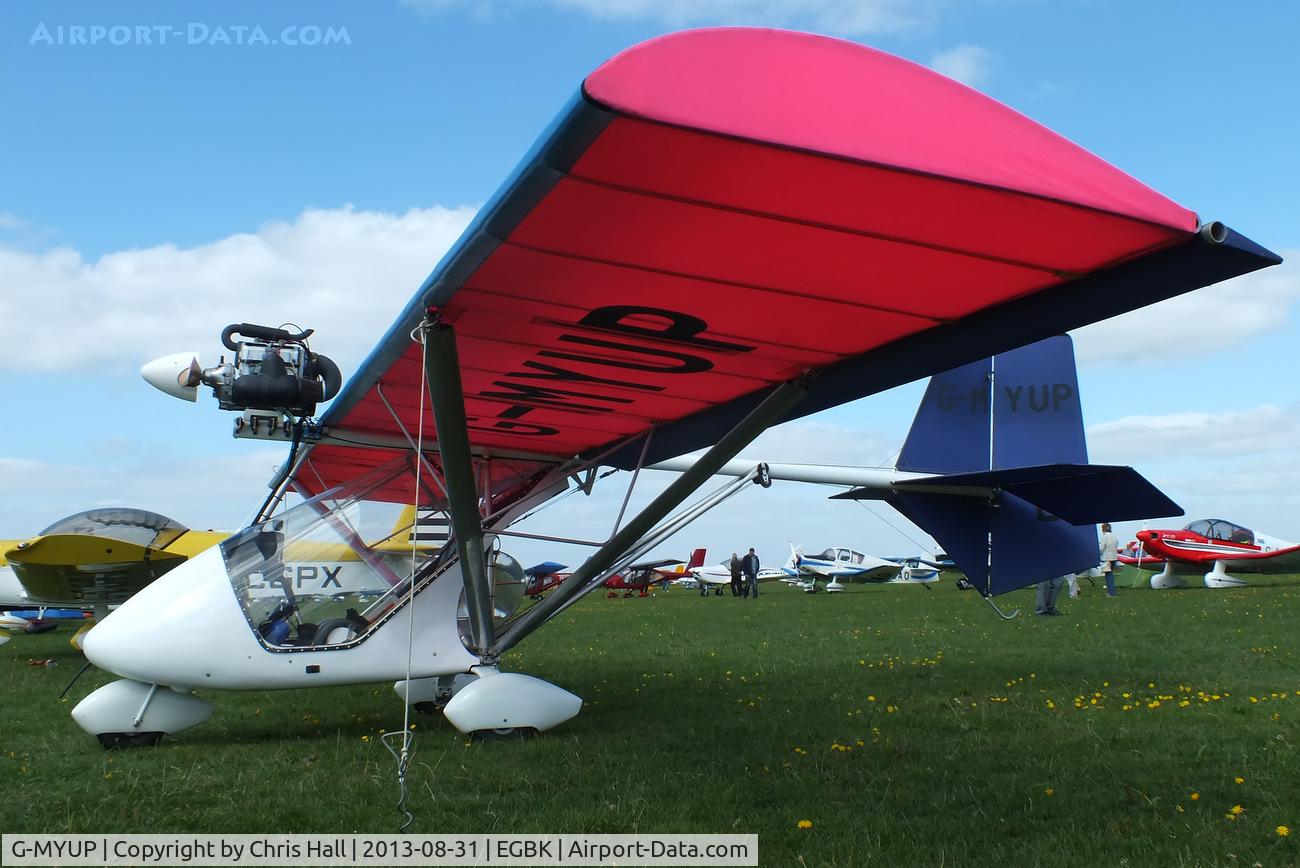 G-MYUP, 1995 Letov LK-2M Sluka C/N PFA 263-12785, at the LAA Rally 2013, Sywell