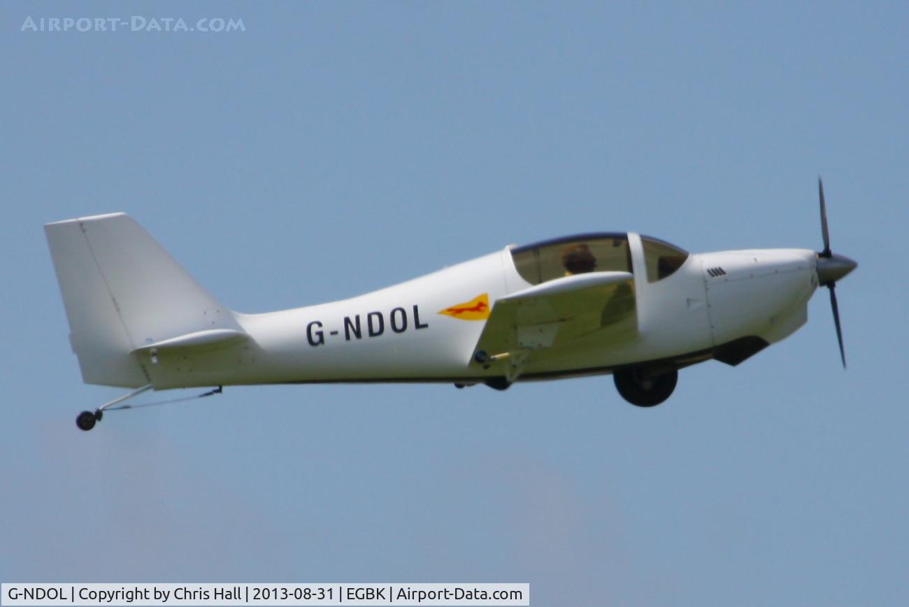 G-NDOL, 1995 Europa Monowheel C/N PFA 247-12594, at the LAA Rally 2013, Sywell