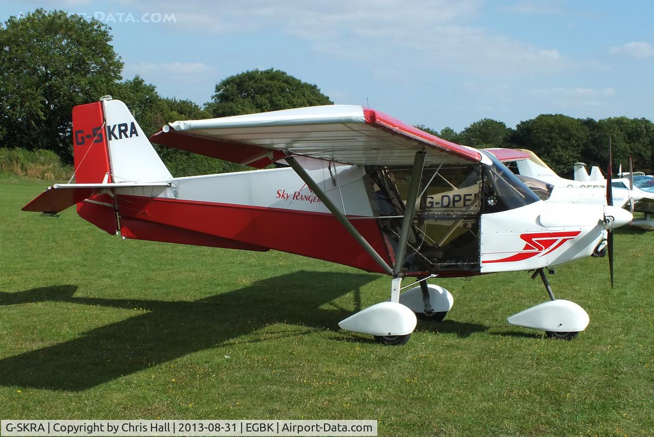 G-SKRA, 2005 Best Off Skyranger 912(2) C/N BMAA/HB/458, at the LAA Rally 2013, Sywell