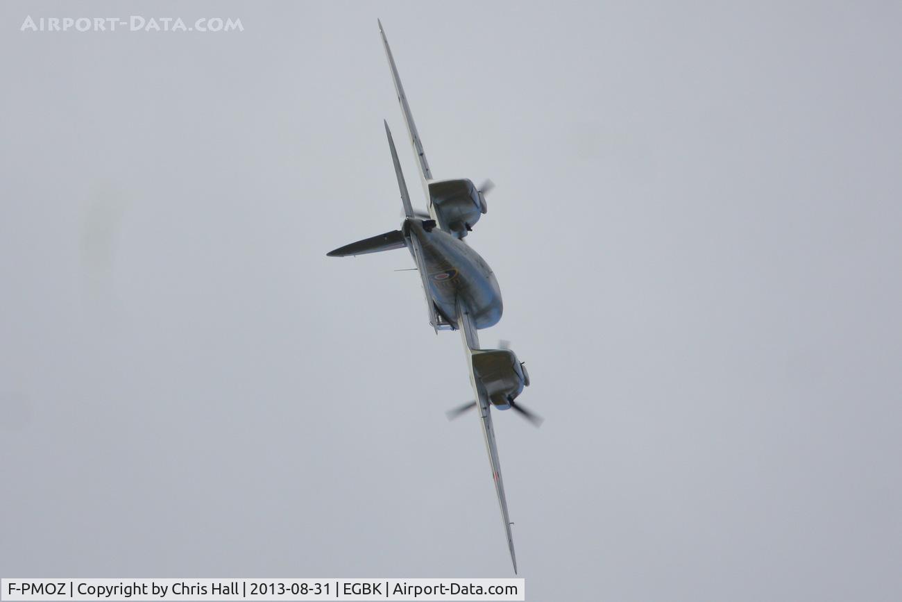F-PMOZ, De Havilland (BBC) DH-98 Mosquito Replica C/N 1, at the LAA Rally 2013, Sywell