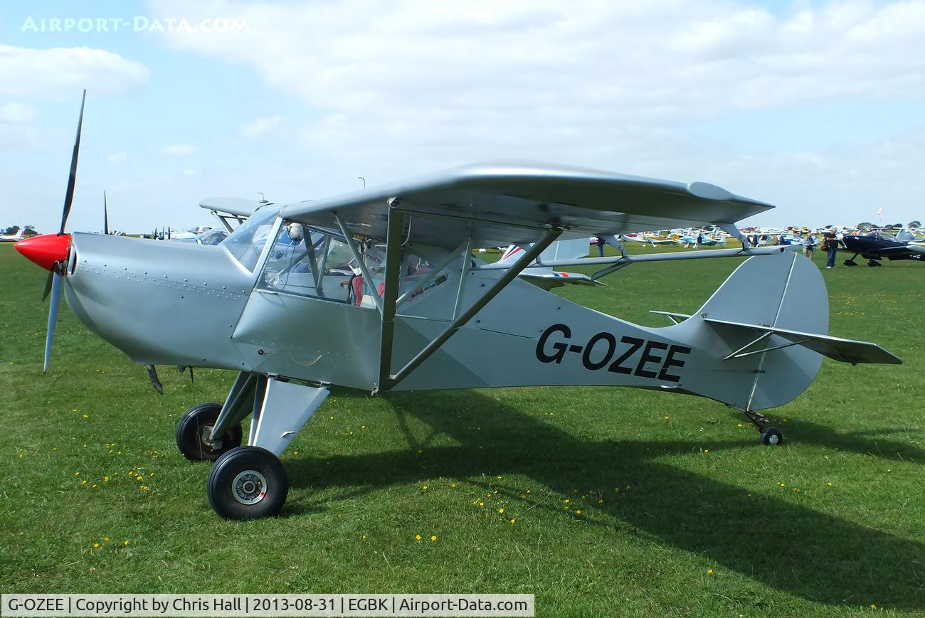 G-OZEE, 1994 Avid Speedwing Mark IV C/N PFA 189-12308, at the LAA Rally 2013, Sywell