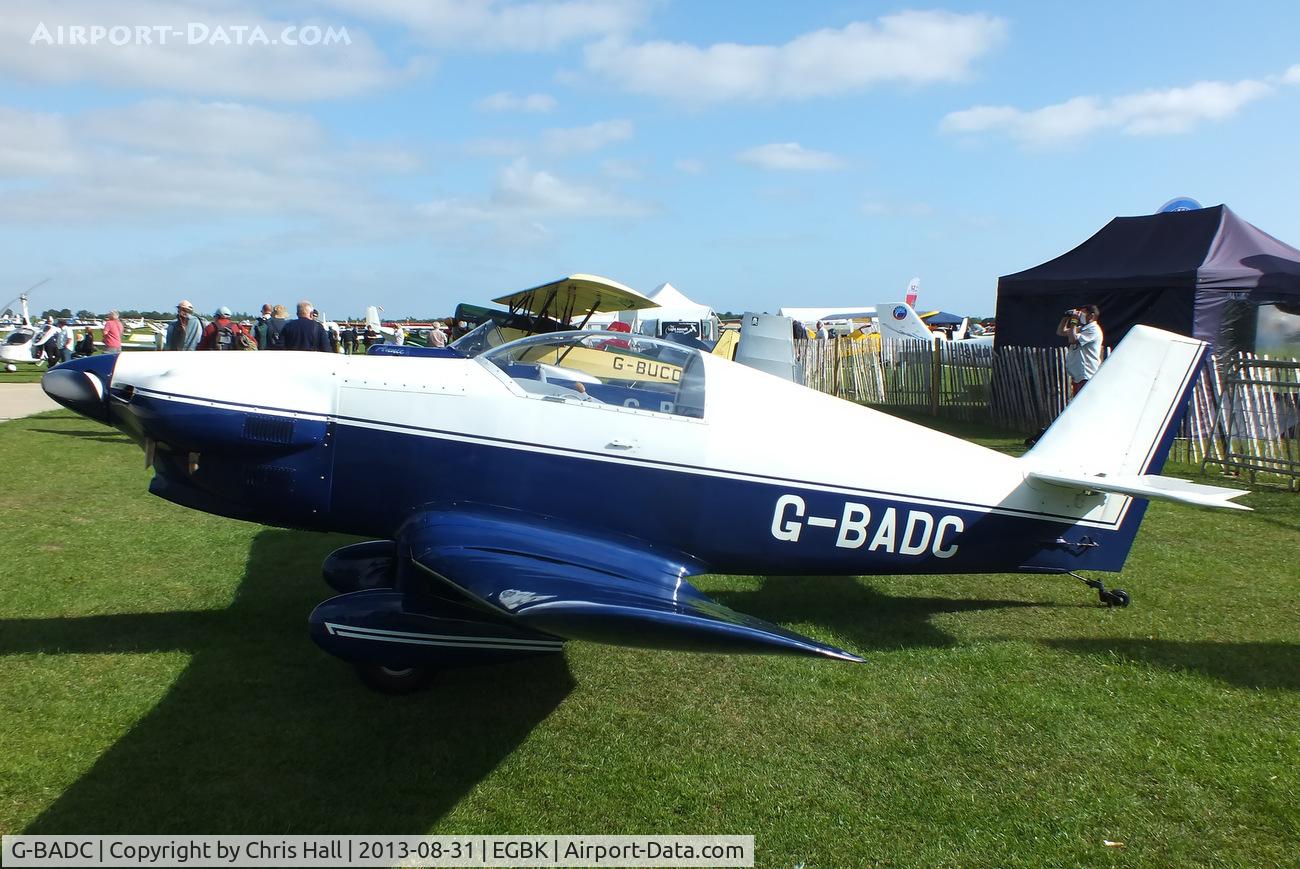 G-BADC, 1980 Rollason Beta B2A C/N PFA 002-10140, at the LAA Rally 2013, Sywell