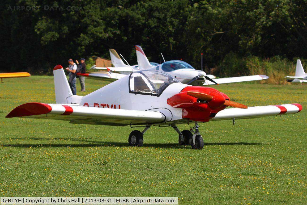G-BTYH, 1993 Pottier P-80S C/N PFA 160-11121, at the LAA Rally 2013, Sywell