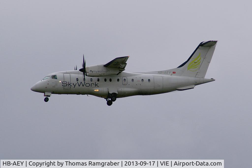 HB-AEY, 1997 Dornier 328-130 C/N 3100, Sky Work Airlines Dornier 328