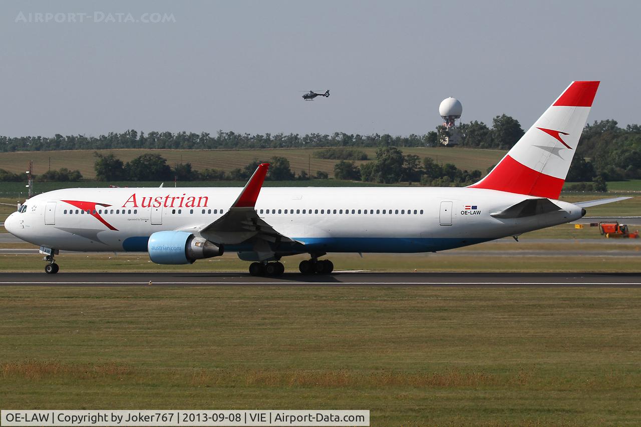 OE-LAW, 1992 Boeing 767-3Z9/ER C/N 26417, Austrian Airlines