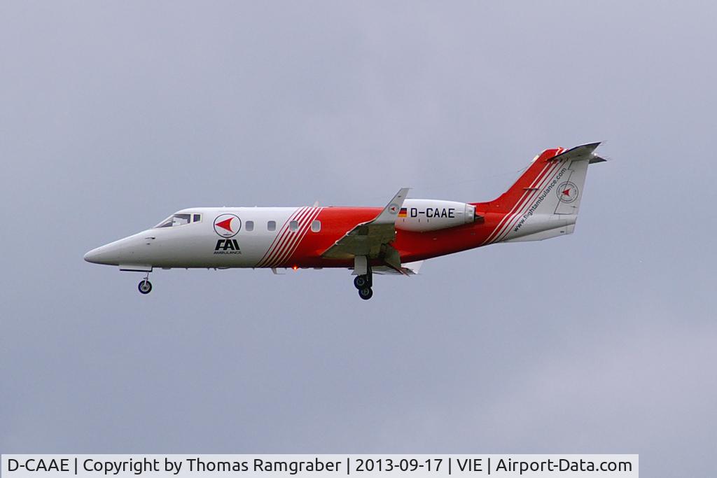 D-CAAE, 1983 Gates Learjet 55 C/N 095, Flight Ambulance International Learjet 55