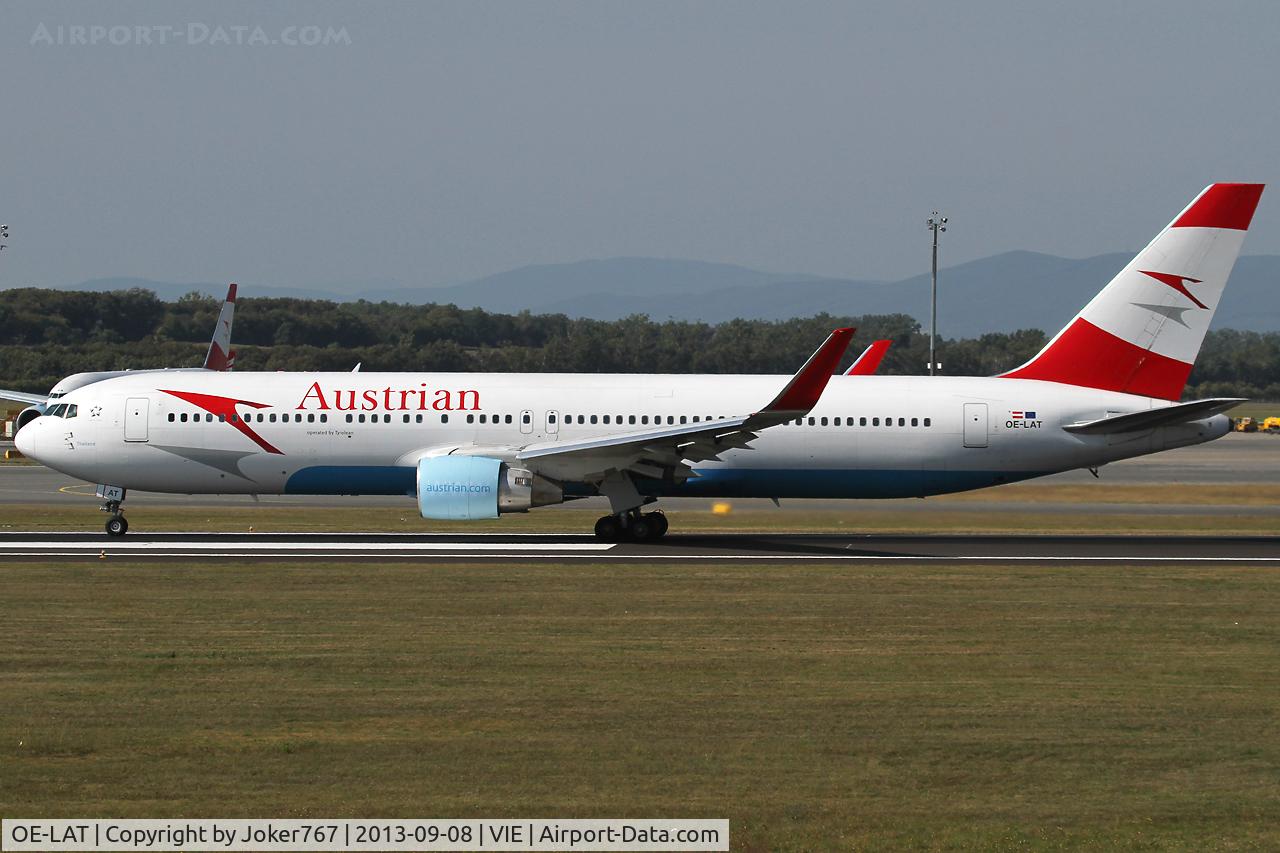 OE-LAT, 1991 Boeing 767-31A C/N 25273, Austrian Airlines