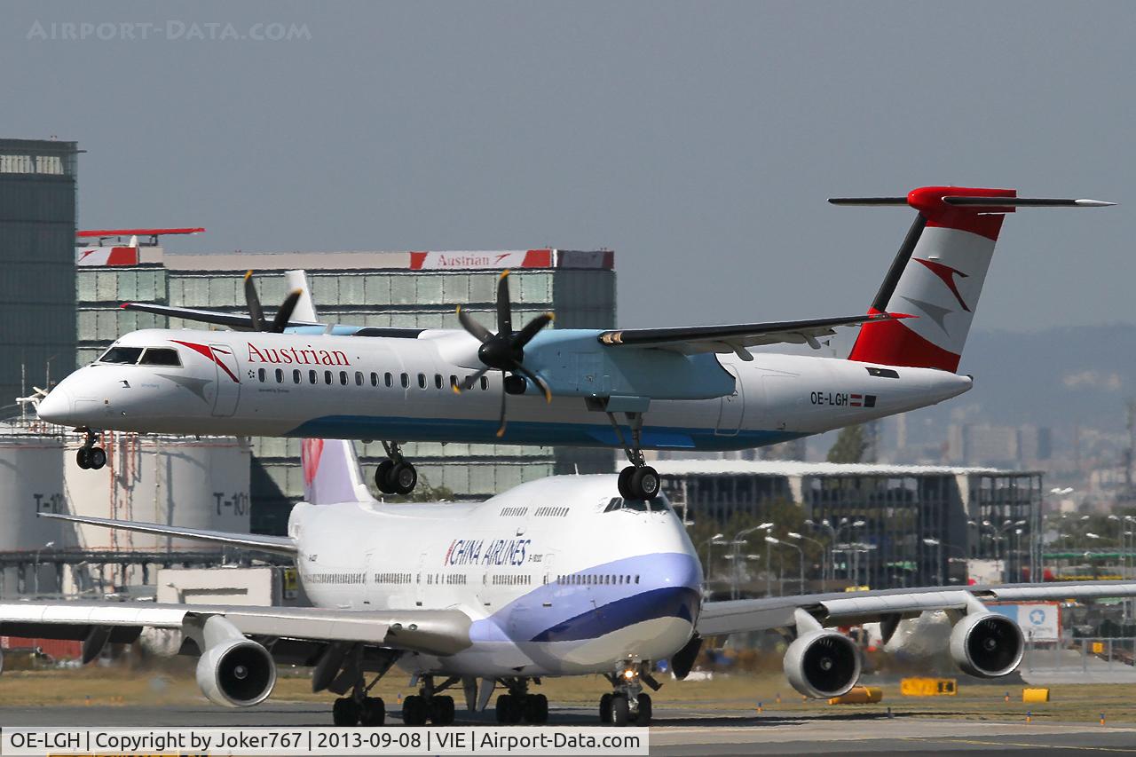 OE-LGH, 2002 De Havilland Canada DHC-8-402Q Dash 8 C/N 4075, Austrian Airlines