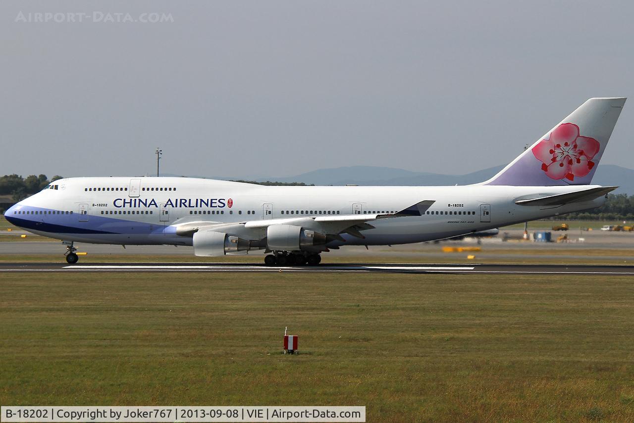 B-18202, 1997 Boeing 747-409 C/N 28710, China Airlines