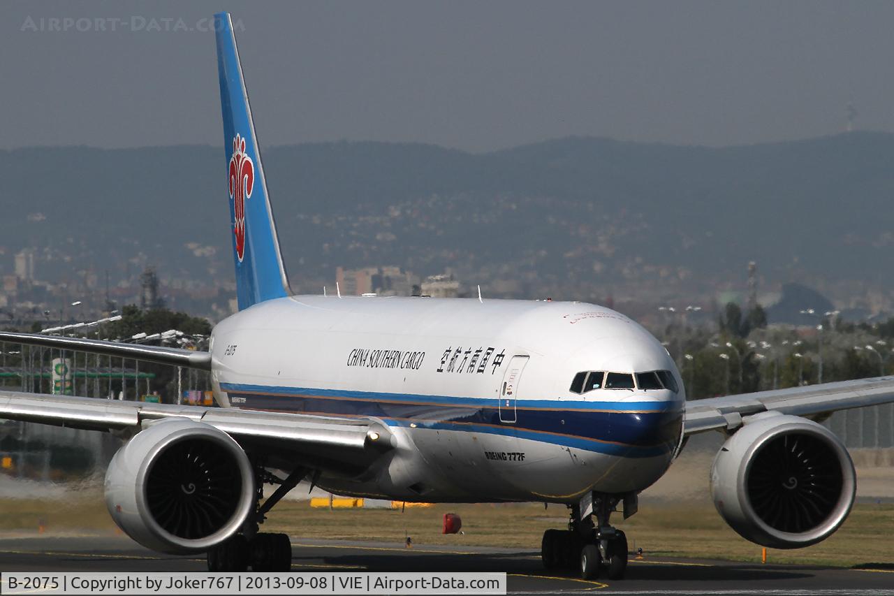 B-2075, 2009 Boeing 777-F1B C/N 37312, China Southern Cargo