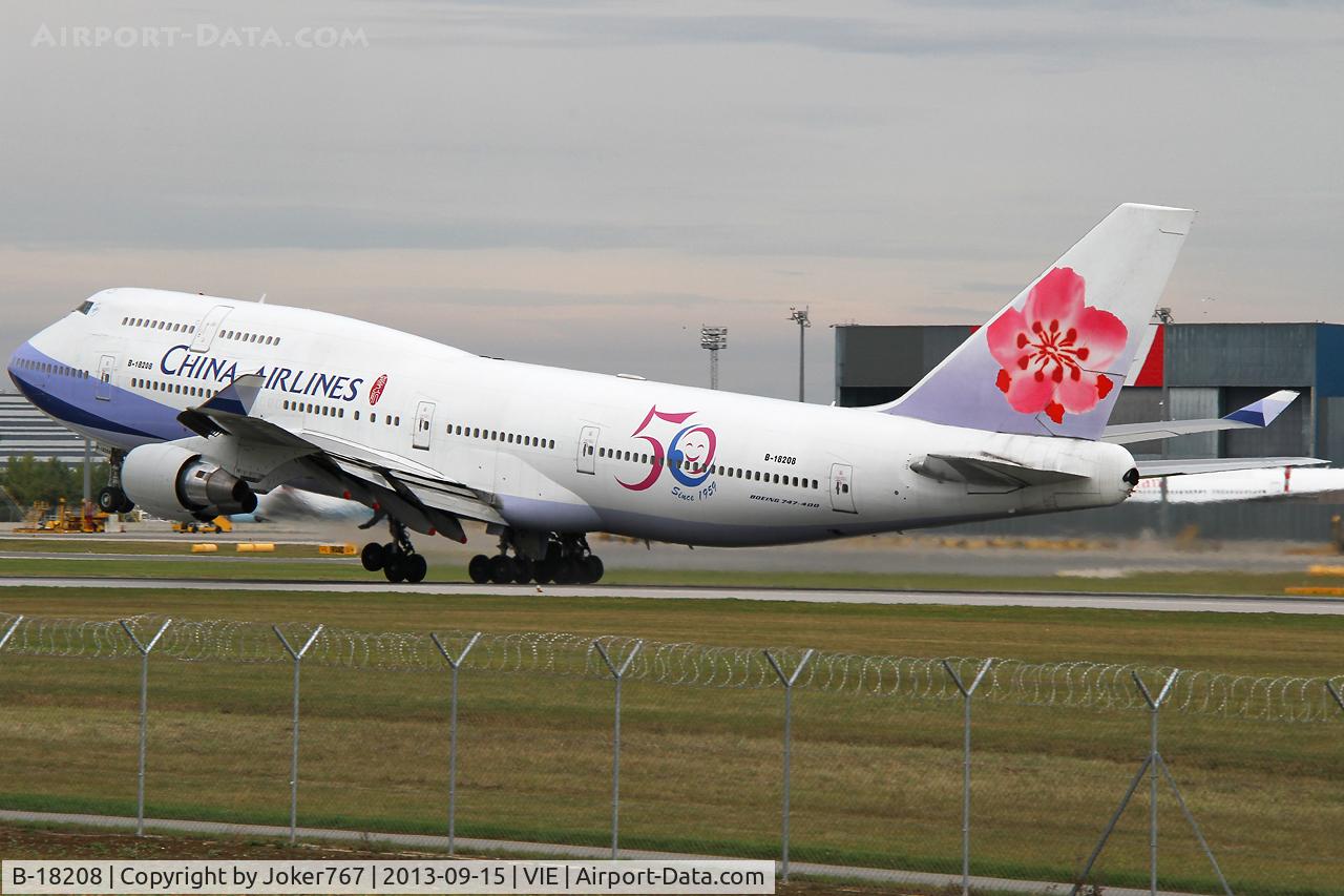 B-18208, 1998 Boeing 747-409 C/N 29031, China Airlines