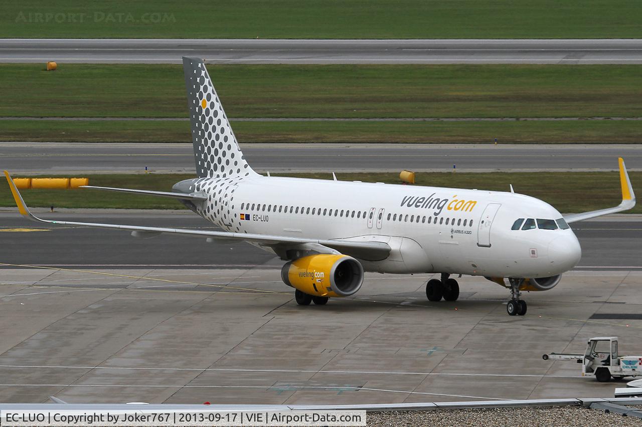 EC-LUO, 2013 Airbus A320-232 C/N 5530, Vueling Airlines