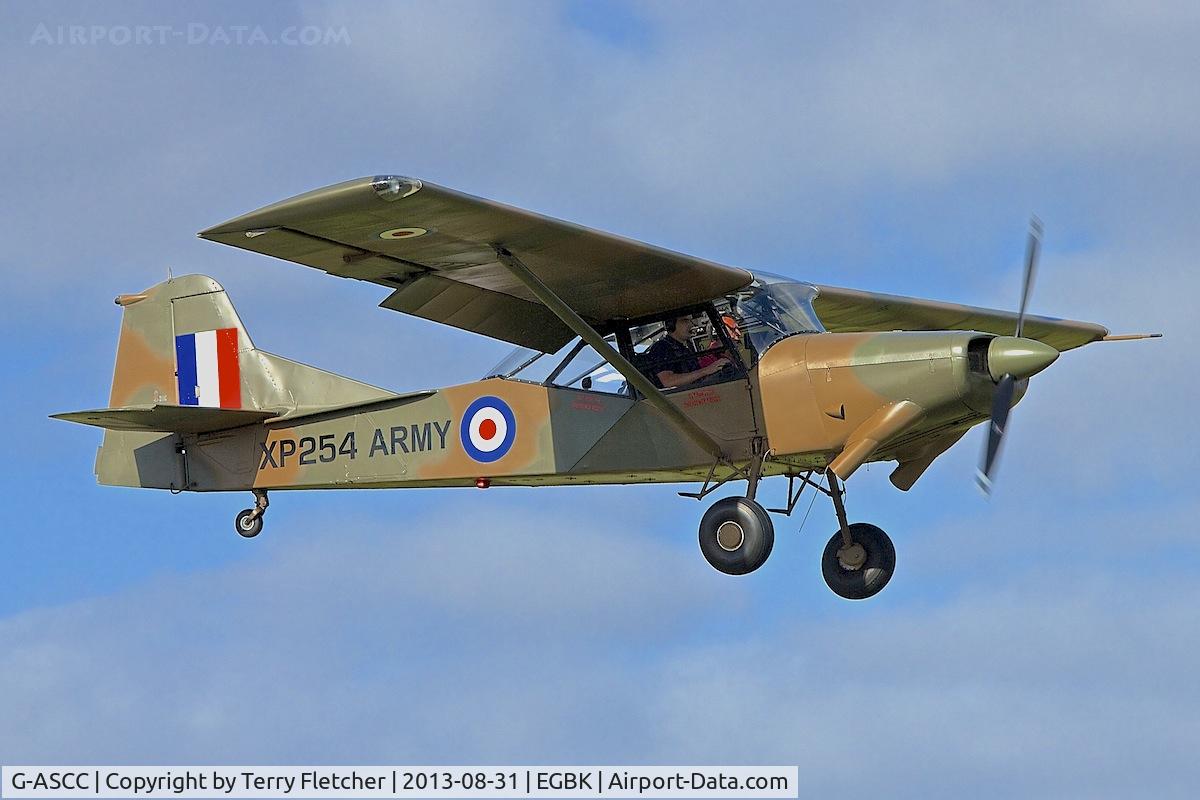 G-ASCC, 1962 Auster AOP.11 C/N B5/10/162, The unique ,1962 Auster AOP.11, c/n: B5/10/162 at Sywell