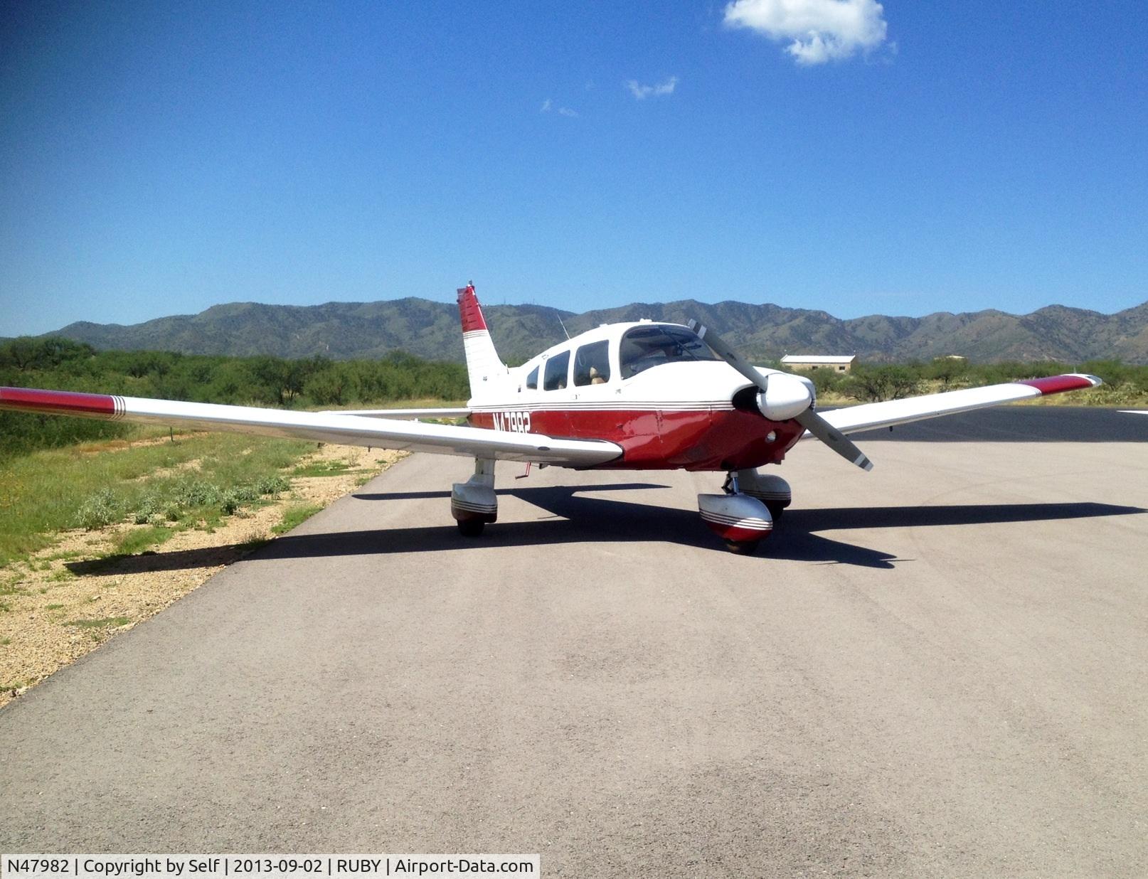 N47982, 1977 Piper PA-28-181 C/N 28-7890165, Taken at Ruby Star Airport