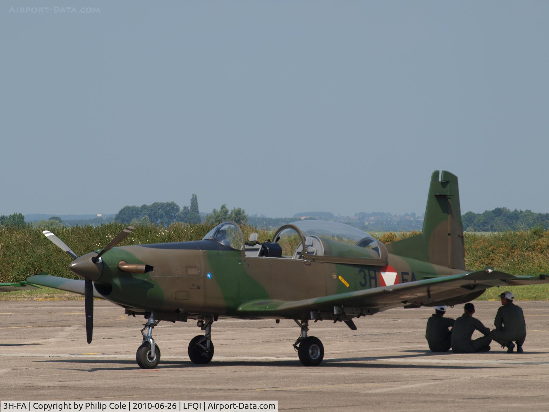 3H-FA, 1983 Pilatus PC-7 Turbo Trainer C/N 412, Cambrai Airshow 2010