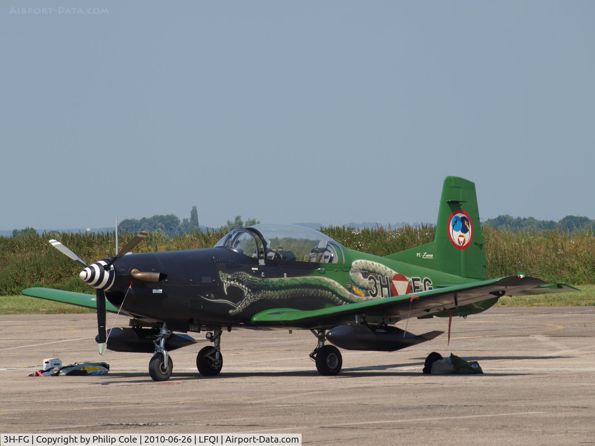 3H-FG, Pilatus PC-7 Turbo Trainer C/N 445, Cambrai Airshow 2010