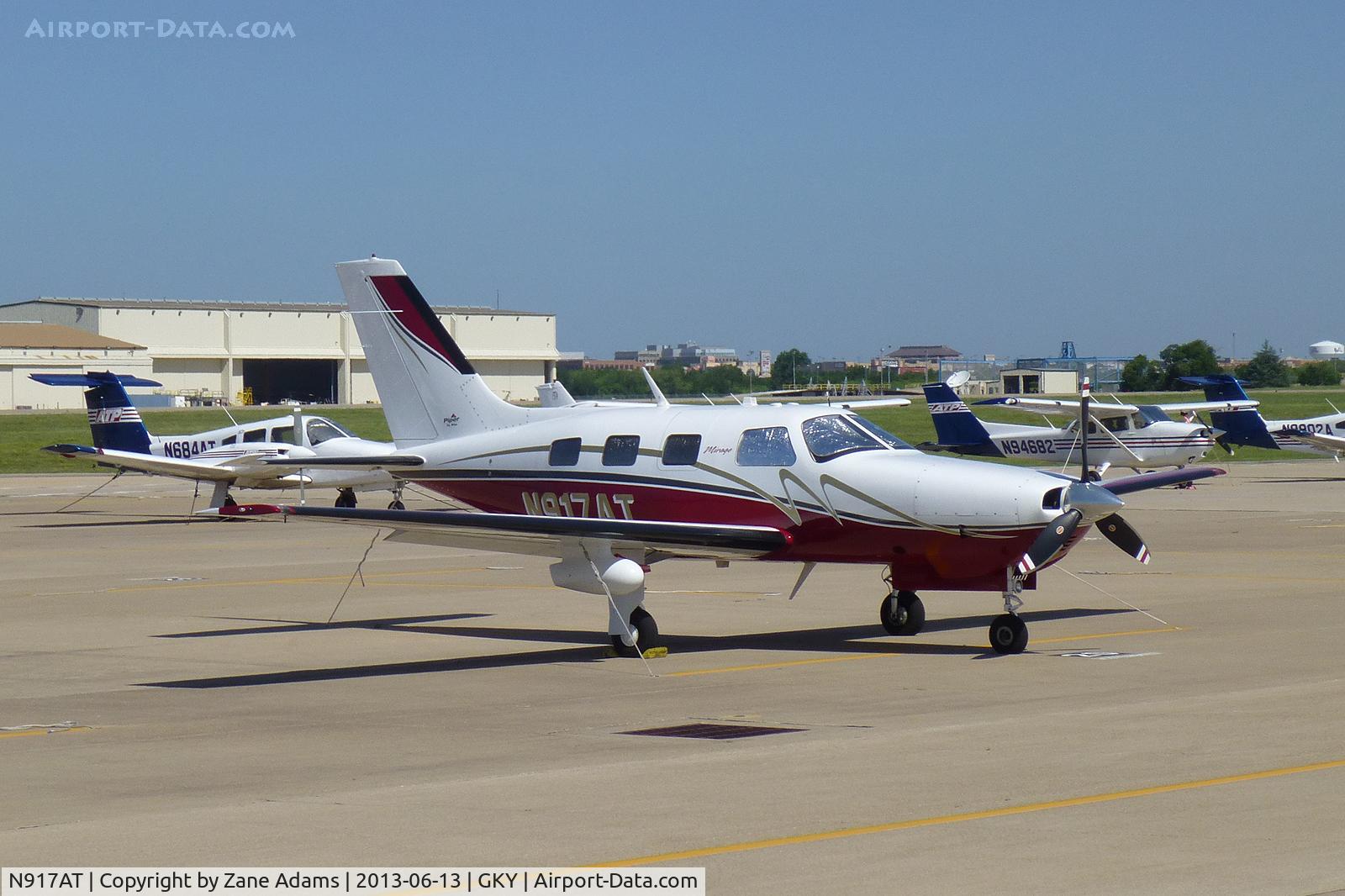 N917AT, 2009 Piper PA-46-350P Malibu Mirage C/N 4636462, At Arlington Municipal Airport - Arlington, TX