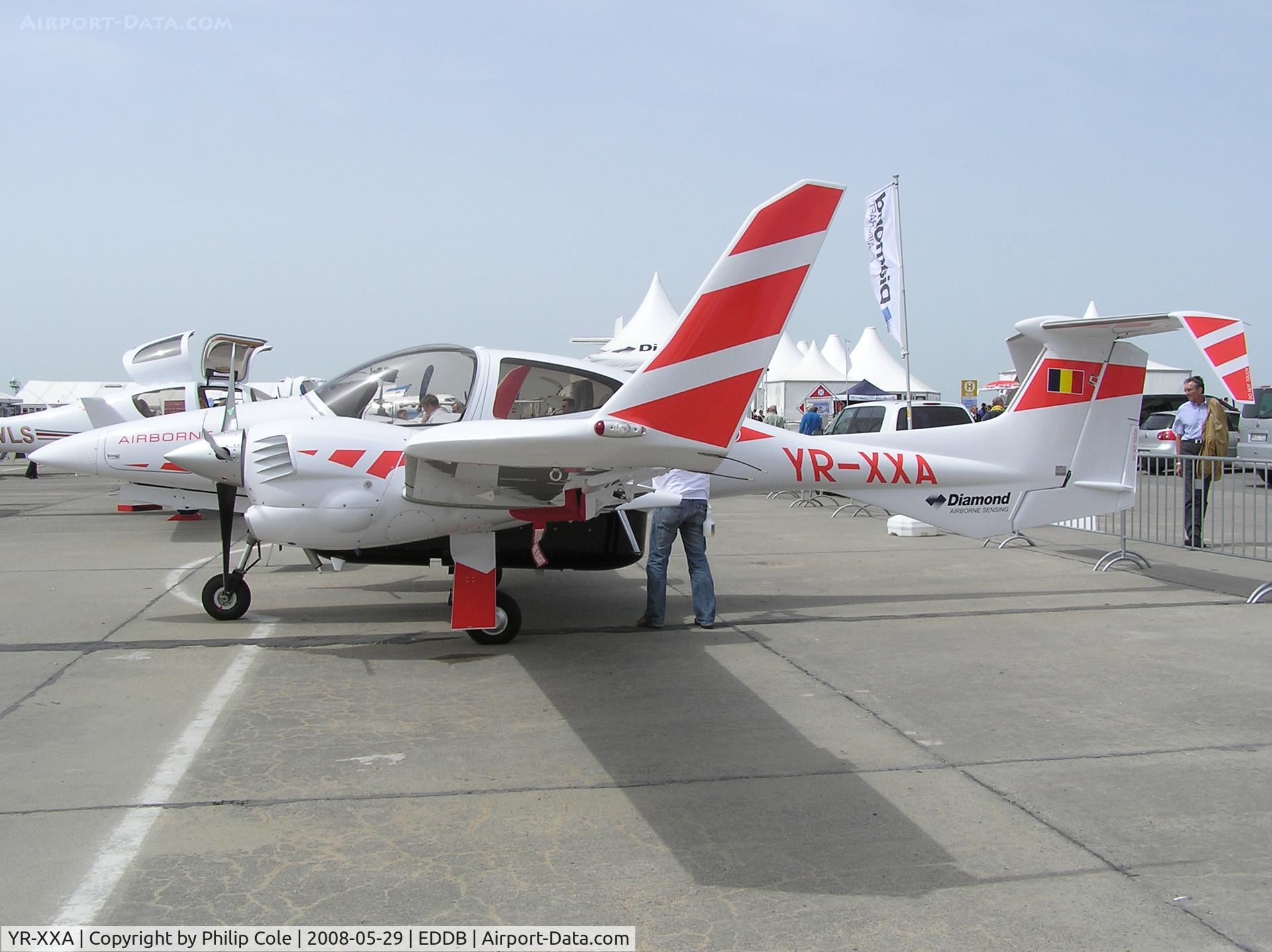 YR-XXA, Diamond DA-42MPP Twin Star C/N 42.272, Berlin Tradeshow 2008