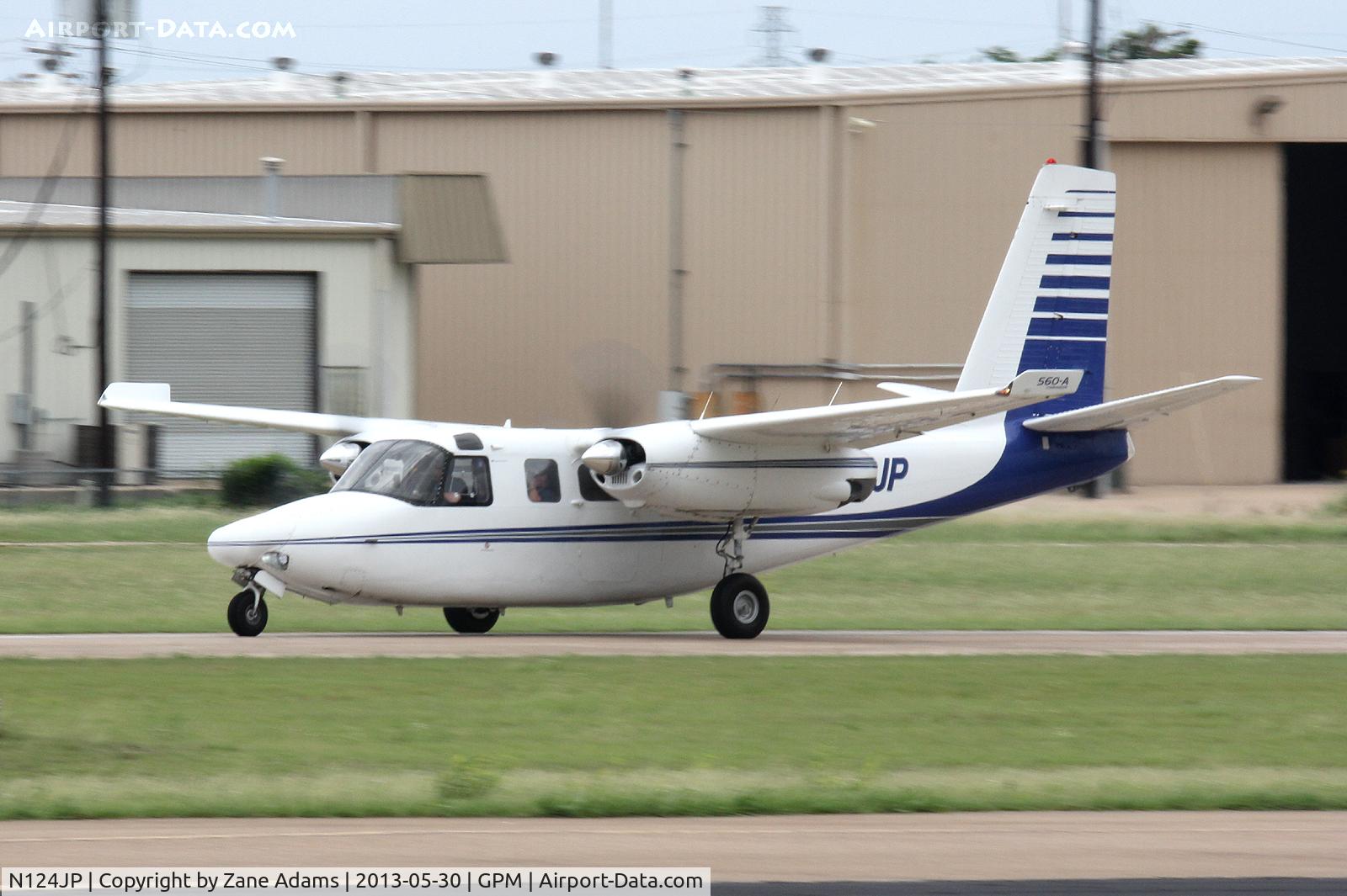 N124JP, 1956 Aero Commander 560A C/N 312, Grand Prairie Municipal Airport