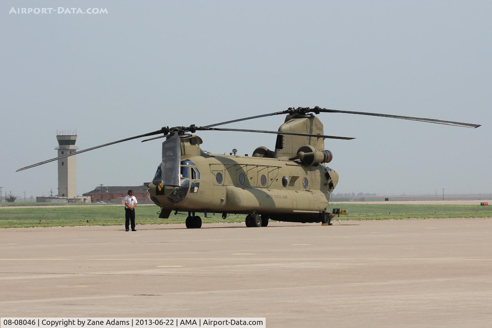 08-08046, 2008 Boeing CH-47F Chinook C/N M8046, At Amarillo International Airport
