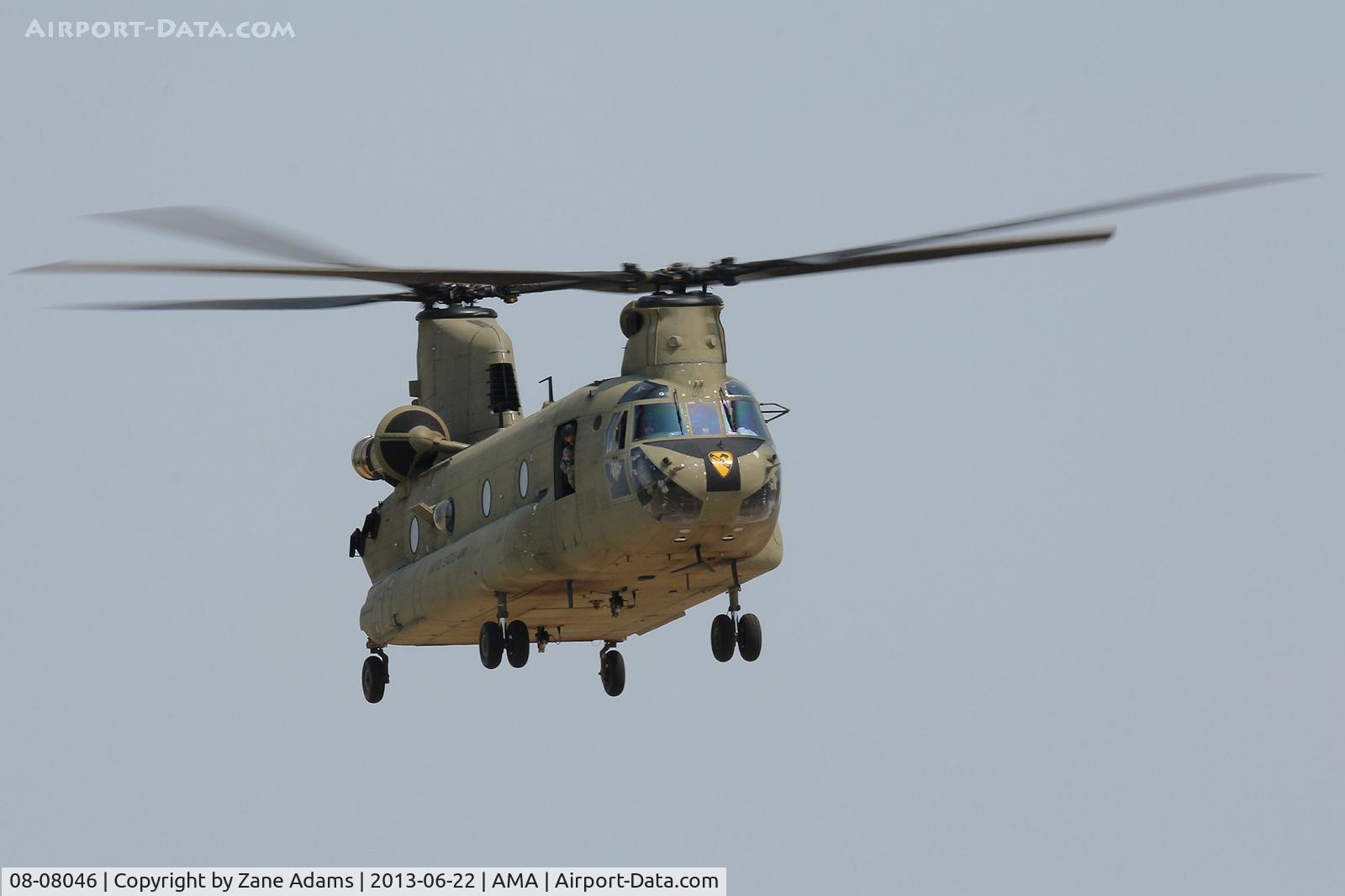 08-08046, 2008 Boeing CH-47F Chinook C/N M8046, At Amarillo International Airport