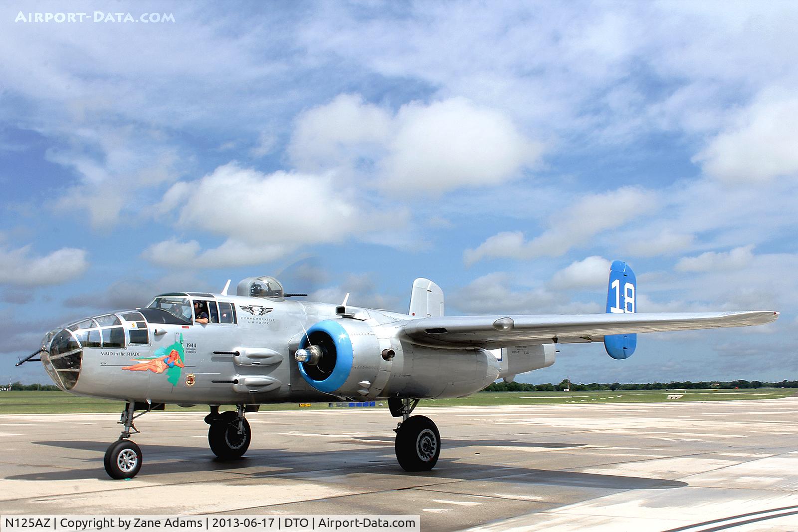 N125AZ, 1960 North American TB-25N Mitchell C/N 108-35262, CAF B-25 