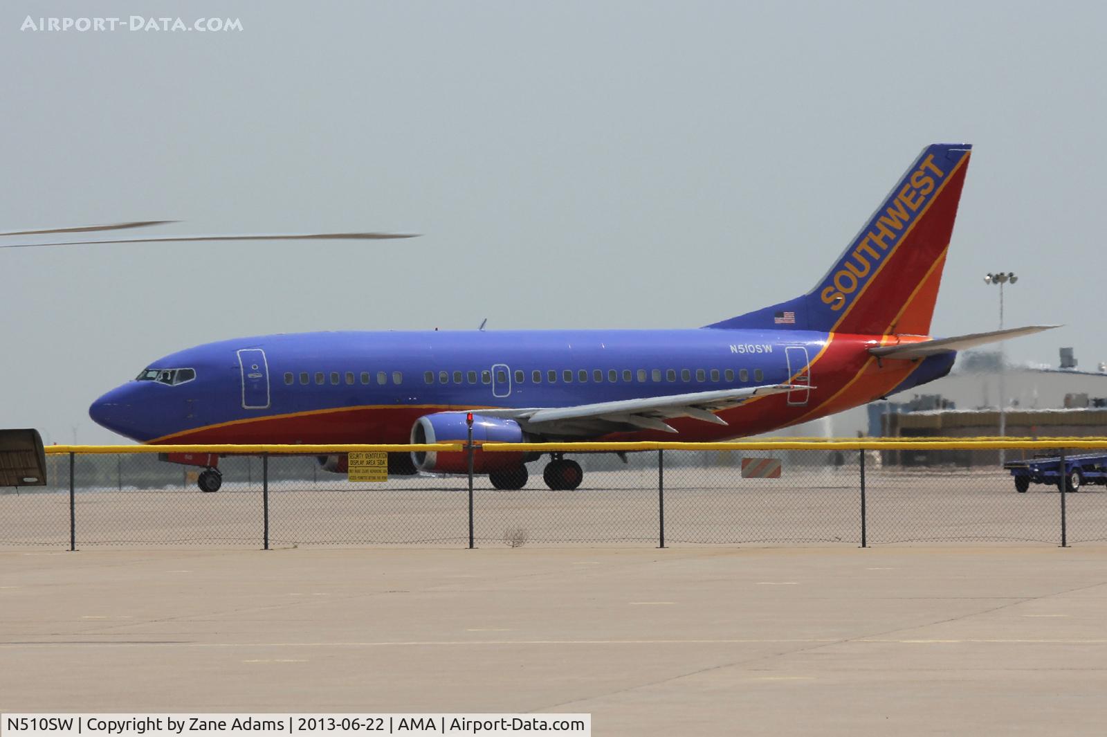 N510SW, 1990 Boeing 737-5H4 C/N 24187, At Amarillo International Airport