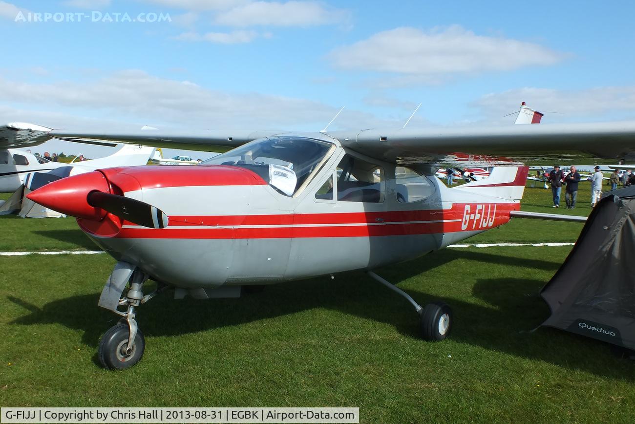 G-FIJJ, 1971 Reims F177RG Cardinal RG C/N 0031, at the LAA Rally 2013, Sywell