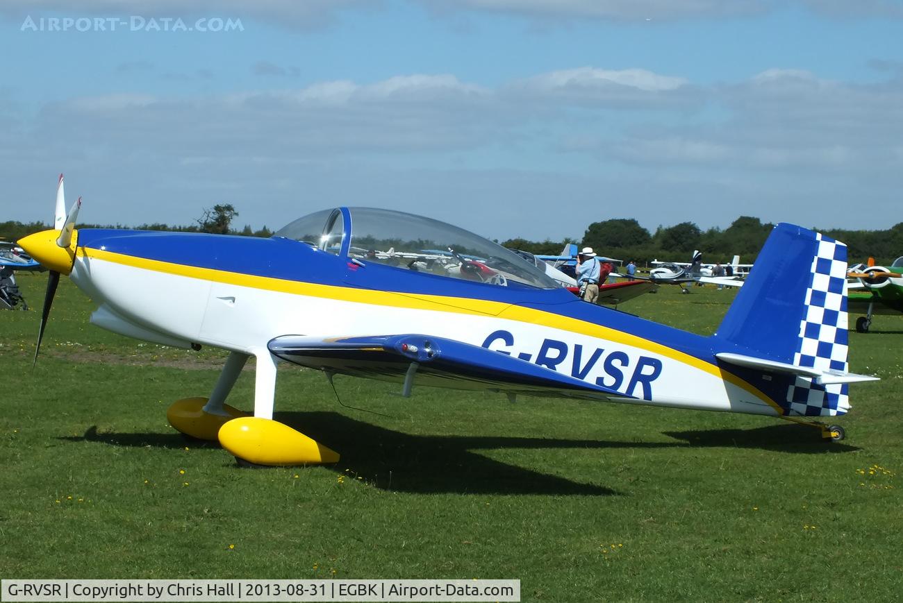 G-RVSR, 2007 Vans RV-8 C/N PFA 303-14470, at the LAA Rally 2013, Sywell